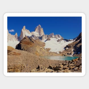 Lago Los Tres Patagonia Sticker